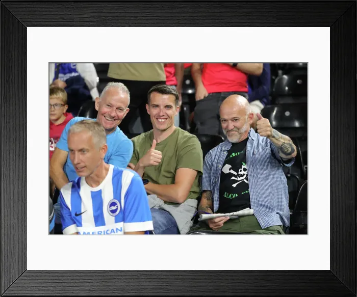 Framed Print : Premier League Showdown: Fulham vs. Brighton & Hove Albion (30AUG22) - Craven Cottage