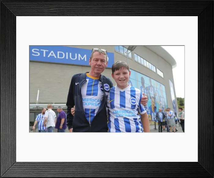 Framed Print : Brighton & Hove Albion vs. Leicester City: 2022 / 23 Premier League Showdown at American Express Community Stadium Framed Print : Brighton & Hove Albion vs. Leicester City: 2022 / 23 Premier League Showdown at American Express Community Stadium