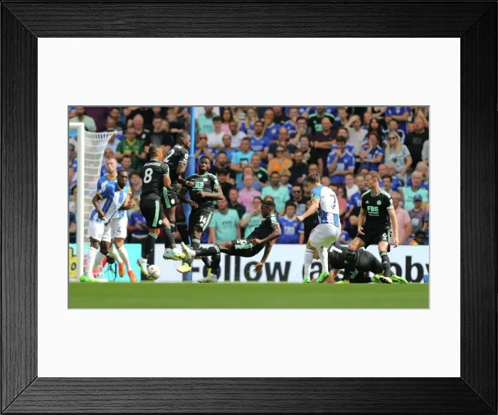 Framed Print : Brighton and Hove Albion vs Leicester City: 2022 / 23 Premier League Battle at American Express Community Stadium (September 4) Framed Print : Brighton and Hove Albion vs Leicester City: 2022 / 23 Premier League Battle at American Express Community Stadium (September 4)