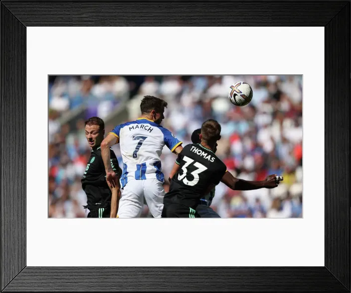 Framed Print : Brighton vs Leicester: Premier League Clash at American Express Community Stadium (04SEP22) Framed Print : Brighton vs Leicester: Premier League Clash at American Express Community Stadium (04SEP22)
