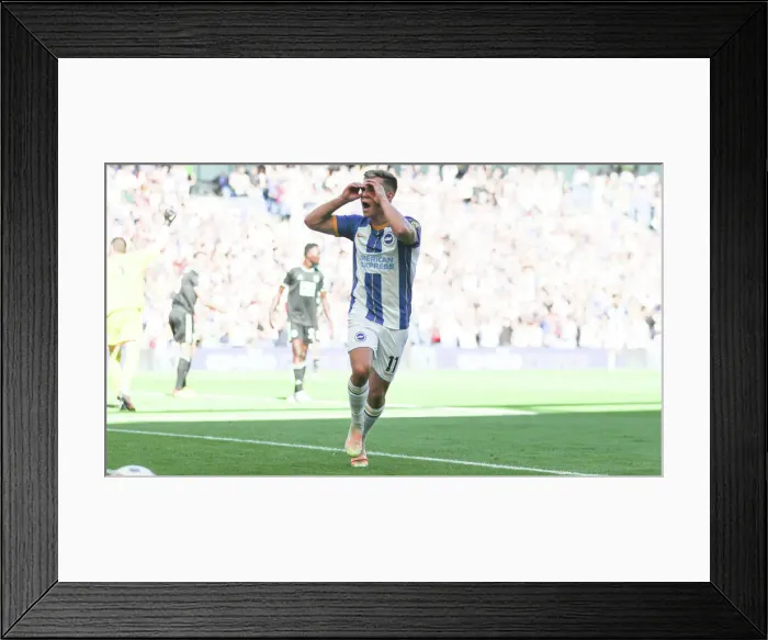 Framed Print : Brighton and Hove Albion vs. Leicester City: 2022 / 23 Premier League Showdown at American Express Community Stadium Framed Print : Brighton and Hove Albion vs. Leicester City: 2022 / 23 Premier League Showdown at American Express Community Stadium