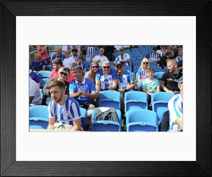 Framed Print : Brighton & Hove Albion vs. Leicester City: 2022 / 23 Premier League Clash at American Express Community Stadium (04SEP22) Framed Print : Brighton & Hove Albion vs. Leicester City: 2022 / 23 Premier League Clash at American Express Community Stadium (04SEP22)