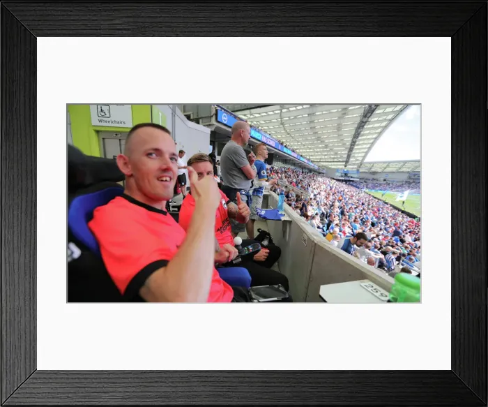 Framed Print : Premier League Showdown: Brighton & Hove Albion vs. Leicester City (04SEP22)