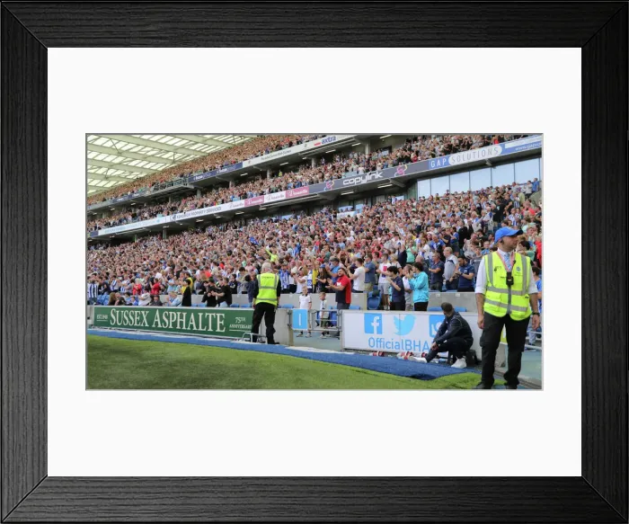 Framed Print : Brighton & Hove Albion vs Leicester City: 2022 / 23 Premier League Battle at American Express Community Stadium Framed Print : Brighton & Hove Albion vs Leicester City: 2022 / 23 Premier League Battle at American Express Community Stadium