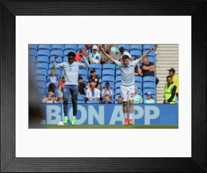 Framed Print : Brighton & Hove Albion vs. Leicester City: 2022 / 23 Premier League Clash at American Express Community Stadium (September 4, 2022) Framed Print : Brighton & Hove Albion vs. Leicester City: 2022 / 23 Premier League Clash at American Express Community Stadium (September 4, 2022)