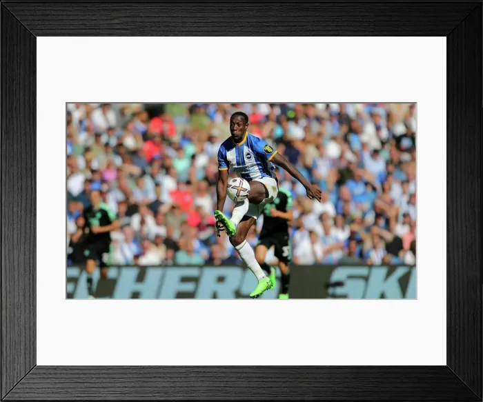 Framed Print : Premier League Showdown: Brighton & Hove Albion vs Leicester City (04SEP22) Framed Print : Premier League Showdown: Brighton & Hove Albion vs Leicester City (04SEP22)