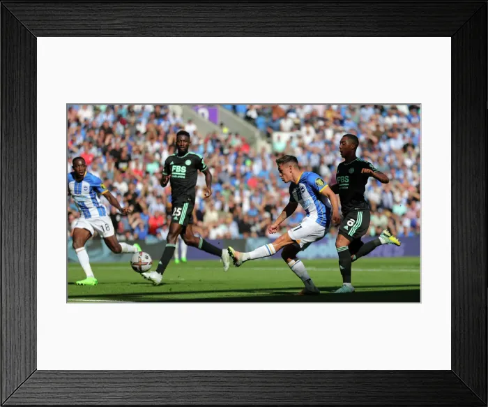 Framed Print : Brighton & Hove Albion vs Leicester City: 2022 / 23 Premier League Battle at American Express Community Stadium Framed Print : Brighton & Hove Albion vs Leicester City: 2022 / 23 Premier League Battle at American Express Community Stadium