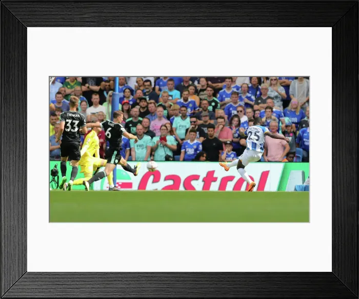 Framed Print : Intense Premier League Clash: Brighton & Hove Albion vs. Leicester City (04SEP22) Framed Print : Intense Premier League Clash: Brighton & Hove Albion vs. Leicester City (04SEP22)