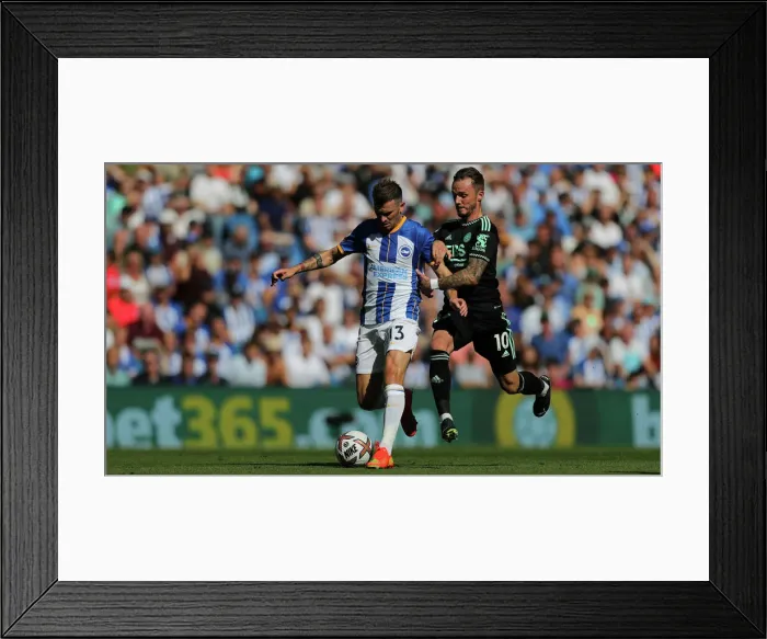 Framed Print : Brighton & Hove Albion vs. Leicester City: 2022 / 23 Premier League Showdown at American Express Community Stadium Framed Print : Brighton & Hove Albion vs. Leicester City: 2022 / 23 Premier League Showdown at American Express Community Stadium