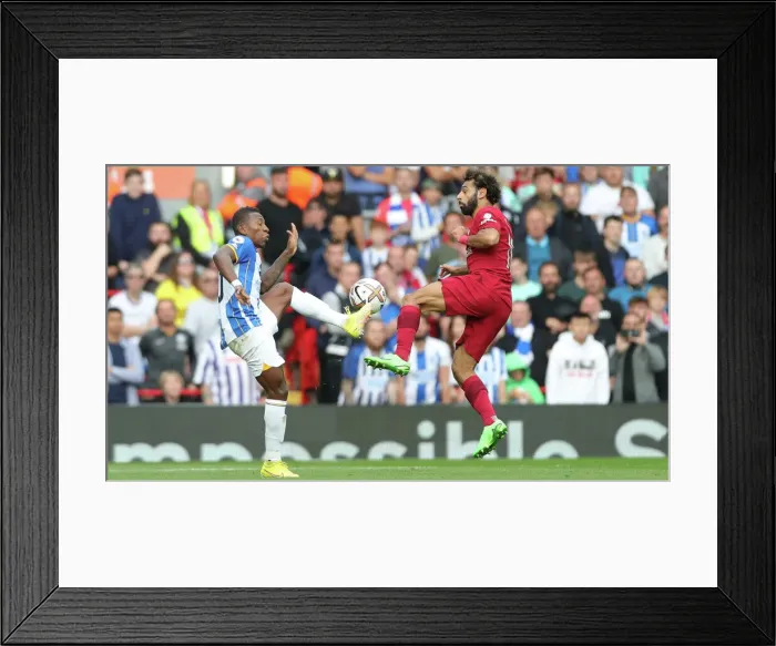 Framed Print : Intense Premier League Showdown: Liverpool vs. Brighton & Hove Albion at Anfield (1st October 2022) Framed Print : Intense Premier League Showdown: Liverpool vs. Brighton & Hove Albion at Anfield (1st October 2022)