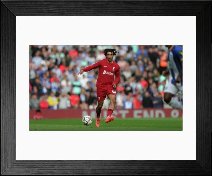 Framed Print : Intense Premier League Showdown: Liverpool vs. Brighton & Hove Albion at Anfield (1st October 2022) Framed Print : Intense Premier League Showdown: Liverpool vs. Brighton & Hove Albion at Anfield (1st October 2022)