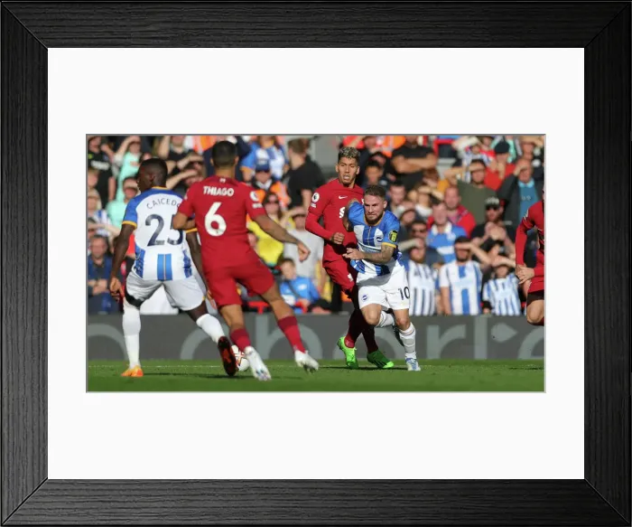 Framed Print : Intense Premier League Showdown: Liverpool vs. Brighton & Hove Albion at Anfield (1st October 2022) Framed Print : Intense Premier League Showdown: Liverpool vs. Brighton & Hove Albion at Anfield (1st October 2022)