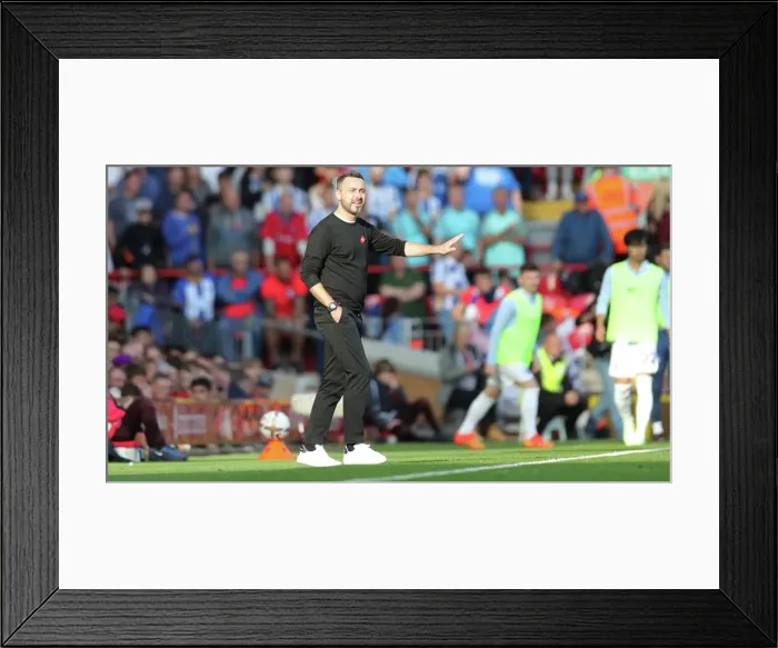 Framed Print : Intense Premier League Showdown: Liverpool vs. Brighton & Hove Albion at Anfield (1st October 2022) Framed Print : Intense Premier League Showdown: Liverpool vs. Brighton & Hove Albion at Anfield (1st October 2022)