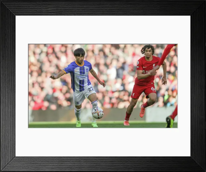 Framed Print : Intense Premier League Showdown: Liverpool vs. Brighton and Hove Albion (1st October 2022) Framed Print : Intense Premier League Showdown: Liverpool vs. Brighton and Hove Albion (1st October 2022)