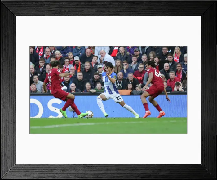 Framed Print : Intense Premier League Showdown: Liverpool vs. Brighton & Hove Albion at Anfield (1st October 2022) Framed Print : Intense Premier League Showdown: Liverpool vs. Brighton & Hove Albion at Anfield (1st October 2022)