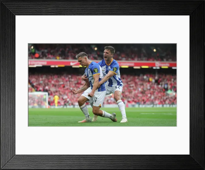 Framed Print : Intense Premier League Showdown: Liverpool vs. Brighton & Hove Albion at Anfield (1st October 2022) Framed Print : Intense Premier League Showdown: Liverpool vs. Brighton & Hove Albion at Anfield (1st October 2022)