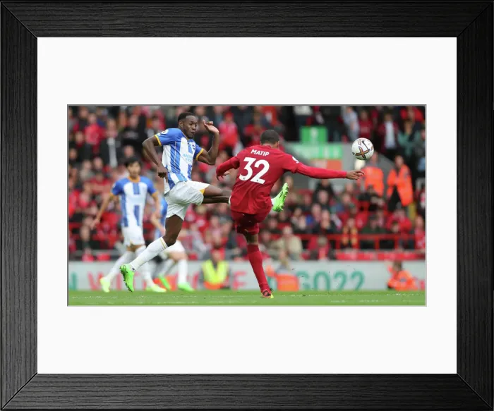 Framed Print : Intense Premier League Rivalry: Liverpool vs. Brighton and Hove Albion at Anfield (1st October 2022) Framed Print : Intense Premier League Rivalry: Liverpool vs. Brighton and Hove Albion at Anfield (1st October 2022)