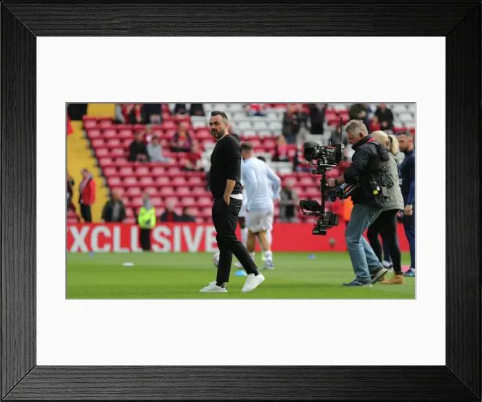 Framed Print : Intense Premier League Showdown: Liverpool vs. Brighton & Hove Albion at Anfield (1st October 2022) Framed Print : Intense Premier League Showdown: Liverpool vs. Brighton & Hove Albion at Anfield (1st October 2022)