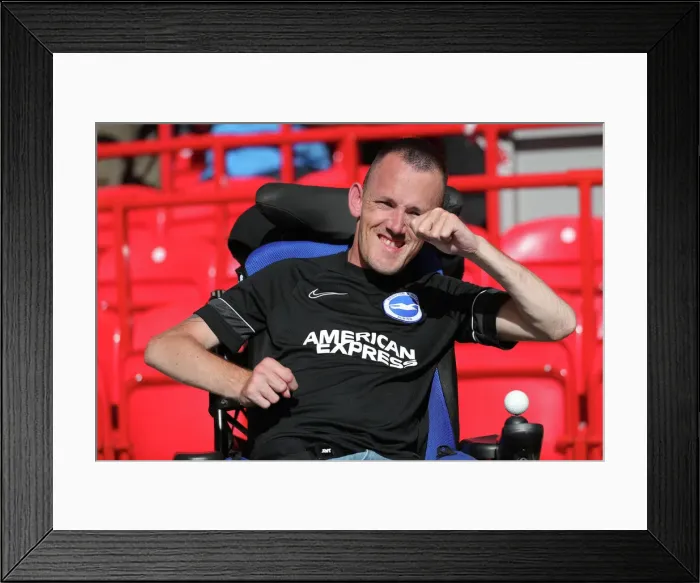 Framed Print : Intense Premier League Showdown: Liverpool vs. Brighton & Hove Albion at Anfield (1st October 2022)