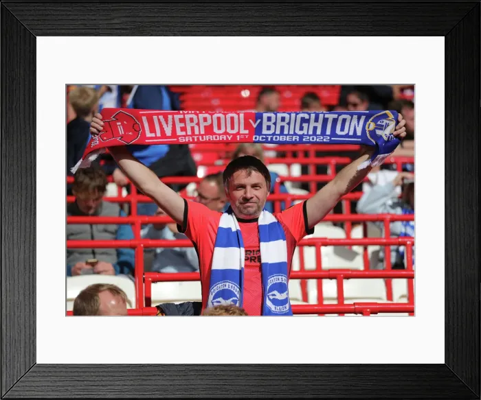 Framed Print : Intense Premier League Showdown: Liverpool vs. Brighton & Hove Albion at Anfield (1st October 2022) Framed Print : Intense Premier League Showdown: Liverpool vs. Brighton & Hove Albion at Anfield (1st October 2022)