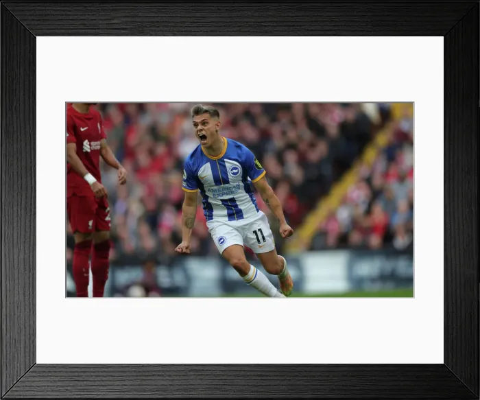 Framed Print : Intense Premier League Showdown: Liverpool vs. Brighton & Hove Albion at Anfield (1st October 2022) Framed Print : Intense Premier League Showdown: Liverpool vs. Brighton & Hove Albion at Anfield (1st October 2022)