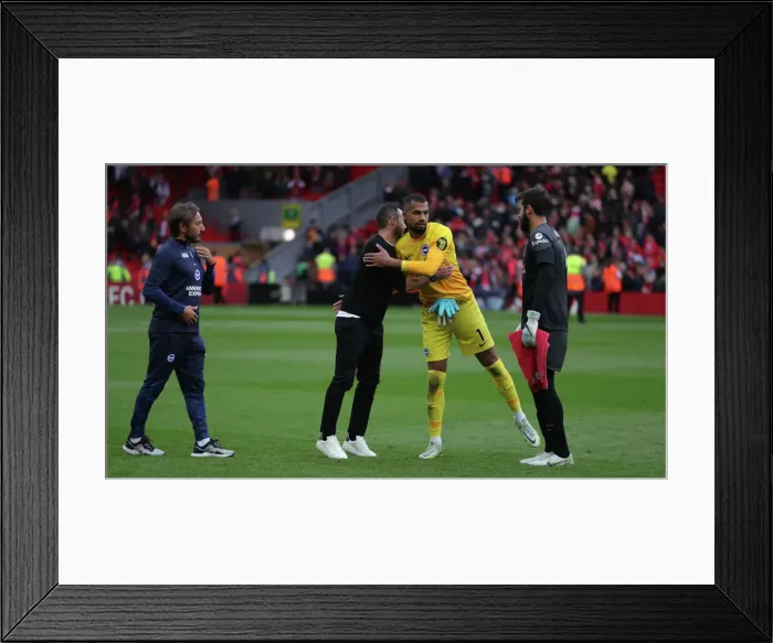 Framed Print : Intense Premier League Showdown: Liverpool vs. Brighton & Hove Albion at Anfield (1st October 2022) Framed Print : Intense Premier League Showdown: Liverpool vs. Brighton & Hove Albion at Anfield (1st October 2022)
