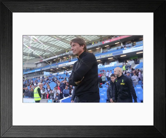Framed Print : Brighton vs. Tottenham: 2022 / 23 Premier League Clash at American Express Community Stadium (October 8th)