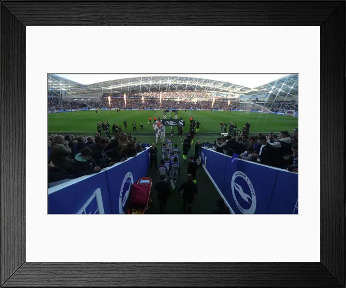 Framed Print : Brighton & Hove Albion vs. Tottenham Hotspur: 2022 / 23 Premier League Clash at American Express Community Stadium (October 8th) Framed Print : Brighton & Hove Albion vs. Tottenham Hotspur: 2022 / 23 Premier League Clash at American Express Community Stadium (October 8th)