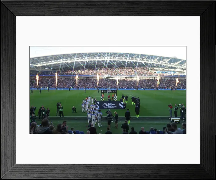 Framed Print : Brighton & Hove Albion vs. Tottenham Hotspur: 2022 / 23 Premier League Clash at American Express Community Stadium (October 8th) Framed Print : Brighton & Hove Albion vs. Tottenham Hotspur: 2022 / 23 Premier League Clash at American Express Community Stadium (October 8th)
