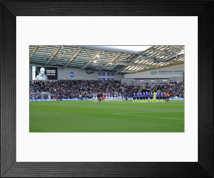 Framed Print : Intense Premier League Showdown: Brighton vs. Tottenham (08.10.22)