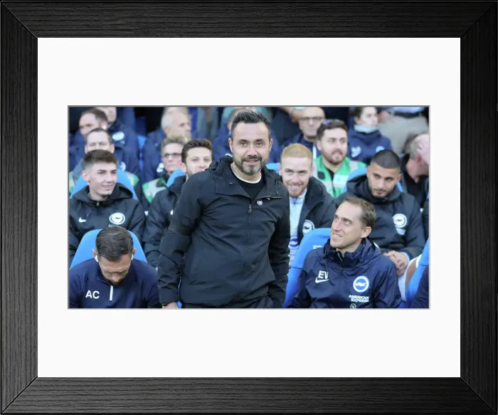 Framed Print : Brighton & Hove Albion vs. Tottenham Hotspur: 2022 / 23 Premier League Clash at American Express Community Stadium (October 8th)
