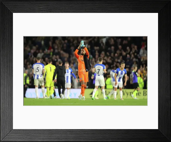 Framed Print : Brighton & Hove Albion vs. Tottenham Hotspur: 2022 / 23 Premier League Clash at American Express Community Stadium (8th October)