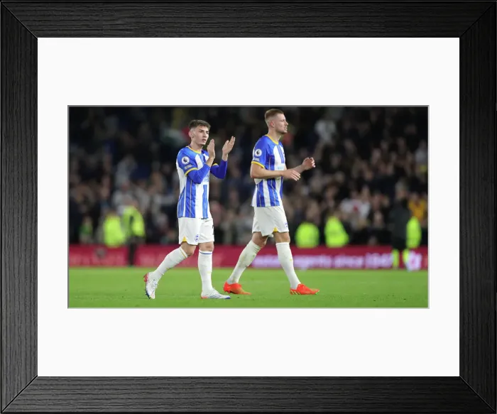 Framed Print : Brighton & Hove Albion vs. Tottenham Hotspur: 2022 / 23 Premier League Battle at American Express Community Stadium (October 8th)