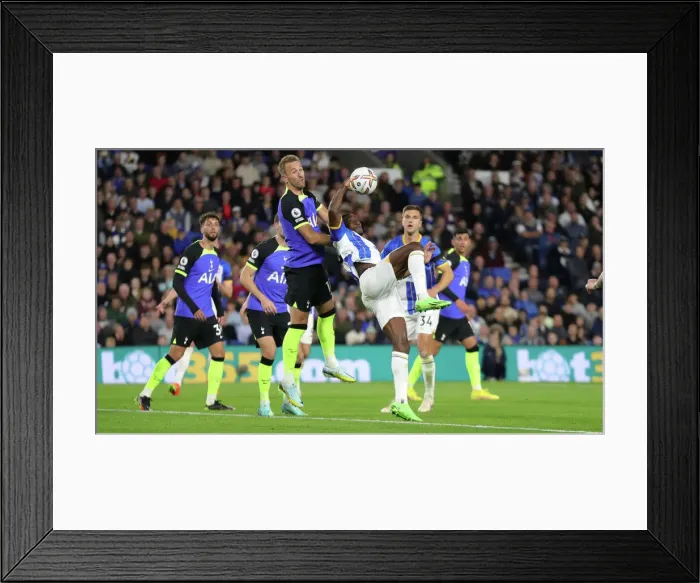 Framed Print : Intense Premier League Clash: Brighton & Hove Albion vs. Tottenham Hotspur (08.10.22) Framed Print : Intense Premier League Clash: Brighton & Hove Albion vs. Tottenham Hotspur (08.10.22)