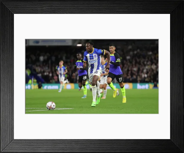 Framed Print : Intense Premier League Showdown: Brighton & Hove Albion vs. Tottenham Hotspur (08OCT22) Framed Print : Intense Premier League Showdown: Brighton & Hove Albion vs. Tottenham Hotspur (08OCT22)
