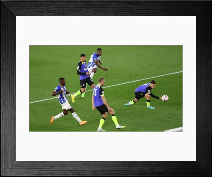 Framed Print : Brighton vs. Tottenham: 2022 / 23 Premier League Clash at American Express Community Stadium (October 8th)