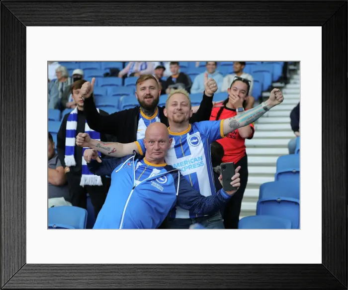 Framed Print : Brighton & Hove Albion vs. Tottenham Hotspur: 2022 / 23 Premier League Clash at American Express Community Stadium (8th October)