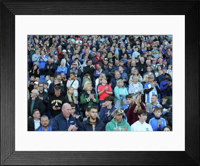 Framed Print : Brighton & Hove Albion vs. Tottenham Hotspur: 2022 / 23 Premier League Clash at American Express Community Stadium (8th October)