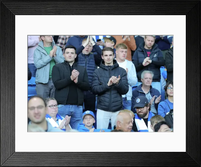 Framed Print : Brighton & Hove Albion vs. Tottenham Hotspur: 2022 / 23 Premier League Battle at American Express Community Stadium (October 8th)