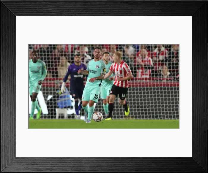 Framed Print : Premier League Showdown: Brighton and Hove Albion vs. Brentford (14OCT22) Framed Print : Premier League Showdown: Brighton and Hove Albion vs. Brentford (14OCT22)