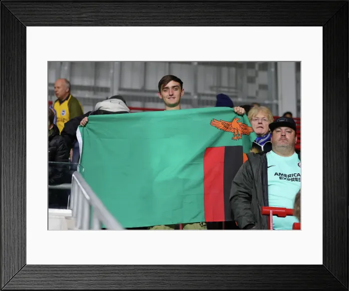 Framed Print : Intense Premier League Showdown: Brentford vs. Brighton and Hove Albion - October 14, 2022