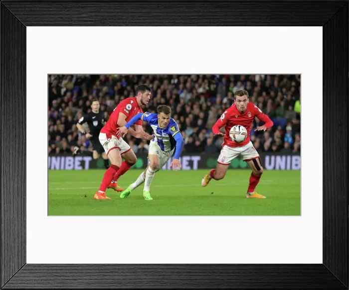 Framed Print : Brighton and Hove Albion vs. Nottingham Forest: 2022 / 23 Premier League Clash at American Express Community Stadium (18th October) Framed Print : Brighton and Hove Albion vs. Nottingham Forest: 2022 / 23 Premier League Clash at American Express Community Stadium (18th October)