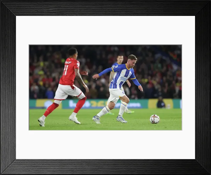 Framed Print : Intense Premier League Clash: Brighton & Hove Albion vs. Nottingham Forest (18OCT22) Framed Print : Intense Premier League Clash: Brighton & Hove Albion vs. Nottingham Forest (18OCT22)