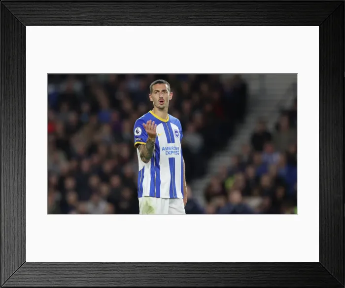 Framed Print : Brighton and Hove Albion vs. Nottingham Forest: A Premier League Battle at American Express Community Stadium (18th October 2022) Framed Print : Brighton and Hove Albion vs. Nottingham Forest: A Premier League Battle at American Express Community Stadium (18th October 2022)