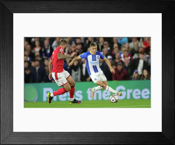 Framed Print : Brighton and Hove Albion vs. Nottingham Forest: 2022 / 23 Premier League Clash at American Express Community Stadium (18th October) Framed Print : Brighton and Hove Albion vs. Nottingham Forest: 2022 / 23 Premier League Clash at American Express Community Stadium (18th October)