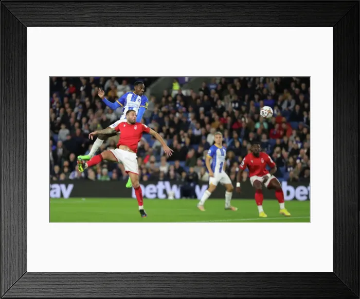 Framed Print : Intense Premier League Clash: Brighton & Hove Albion vs. Nottingham Forest (18th October 2022) Framed Print : Intense Premier League Clash: Brighton & Hove Albion vs. Nottingham Forest (18th October 2022)