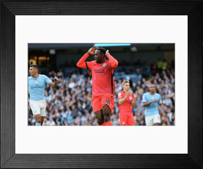 Framed Print : 2022 / 23 Premier League: Manchester City vs. Brighton and Hove Albion - Showdown at Etihad Stadium Framed Print : 2022 / 23 Premier League: Manchester City vs. Brighton and Hove Albion - Showdown at Etihad Stadium