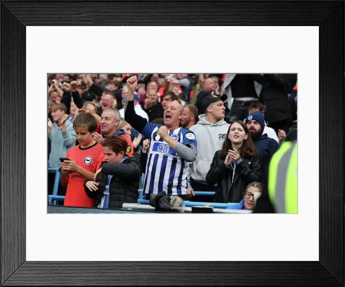Framed Print : Manchester City vs. Brighton and Hove Albion: 2022 / 23 Premier League Battle at Etihad Stadium Framed Print : Manchester City vs. Brighton and Hove Albion: 2022 / 23 Premier League Battle at Etihad Stadium