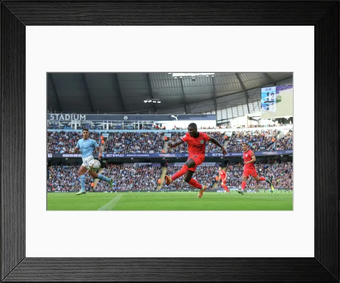 Framed Print : Manchester City vs. Brighton and Hove Albion: 2022 / 23 Premier League Showdown at Etihad Stadium (22OCT22) Framed Print : Manchester City vs. Brighton and Hove Albion: 2022 / 23 Premier League Showdown at Etihad Stadium (22OCT22)