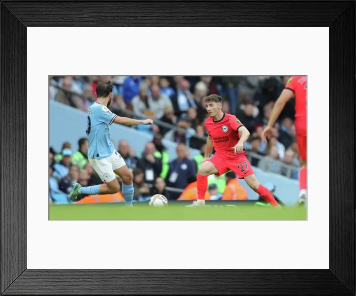 Framed Print : Epic Showdown: Manchester City vs. Brighton and Hove Albion at Etihad Stadium (22OCT22) - Premier League Clash Framed Print : Epic Showdown: Manchester City vs. Brighton and Hove Albion at Etihad Stadium (22OCT22) - Premier League Clash